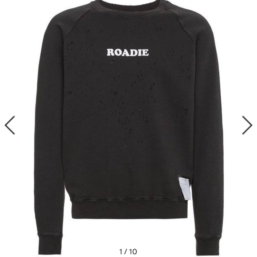 Satisfy Brand - Moth Eaten Special Edition Roadie Crewneck